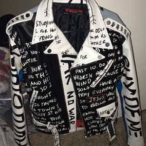 Ron bass leather jacket